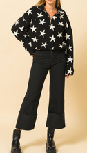 Load image into Gallery viewer, Quarter Zip Star Teddy Pullover
