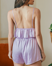 Load image into Gallery viewer, Satin Shorts Pajamas Set