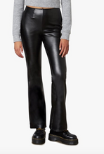 Load image into Gallery viewer, Eco Leather Flare Pants