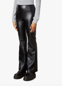 Eco Leather Flare Pants