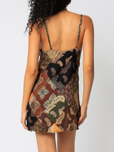 Load image into Gallery viewer, Print Cowl Neck Mini Dress