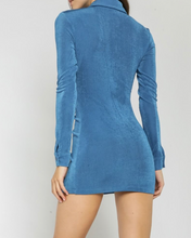 Load image into Gallery viewer, Bodycon Shirt Mini Dress