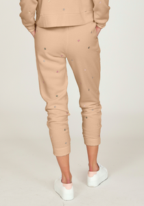 Multi Embroidered Shape Jogger