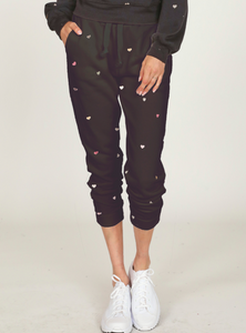 Multi Embroidered Shape Jogger