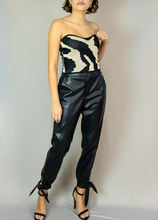 Load image into Gallery viewer, Eco Leather Tie Pant