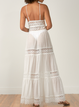 Load image into Gallery viewer, Macramé Embroidered Maxi Dress
