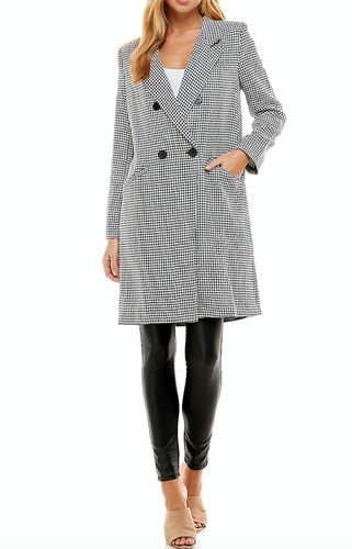 Hounds Tooth Coat