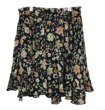 Load image into Gallery viewer, Floral Skater Mini Skirt