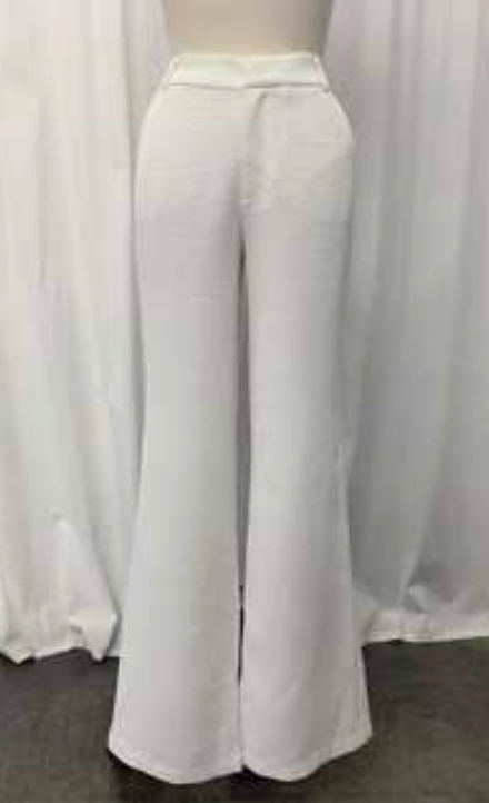 Tailored Wide Leg Trousers