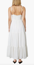 Load image into Gallery viewer, Tie Strap Tiered Maxi Dress