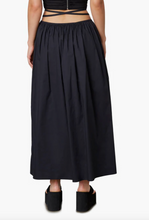 Load image into Gallery viewer, Poplin Tie Detail Maxi Skirt
