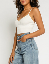Load image into Gallery viewer, Ribbed V Neck Tank Top