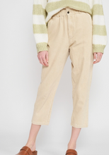 Load image into Gallery viewer, Washed Corduroy Four Pocket Paper Bag Waist Peg Leg Pants