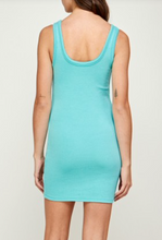 Load image into Gallery viewer, Tank Ribbed Mini Dress
