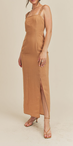 Side Slit Maxi Dress