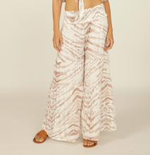 Load image into Gallery viewer, Zebra Printed Smocked Waist Ruffle Pant