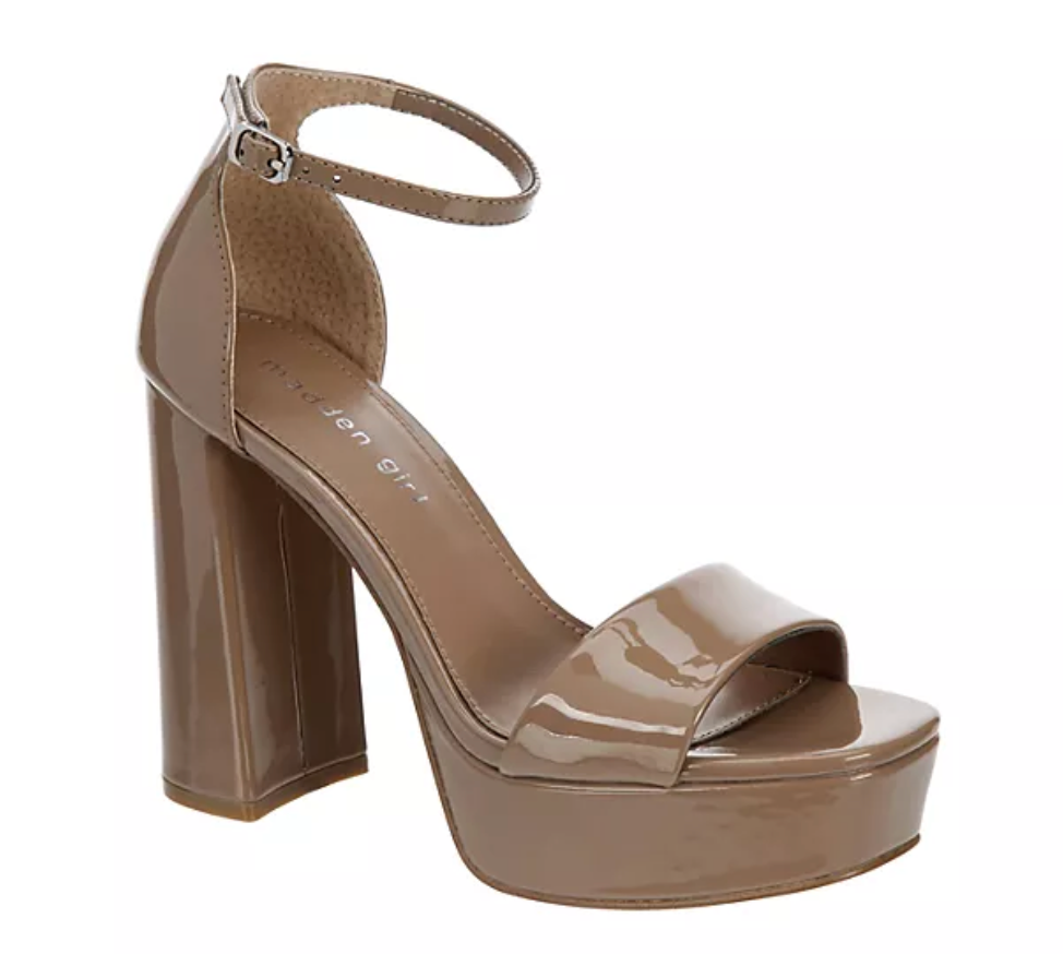 Ankle Strap Block Heel