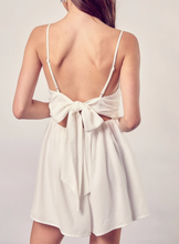 Load image into Gallery viewer, Sleeveless Back Tie Romper