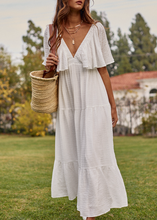Load image into Gallery viewer, V Neck Maxi Dress