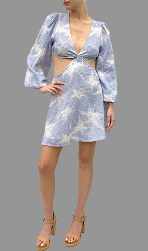 Long Sleeve Cut Out Dress