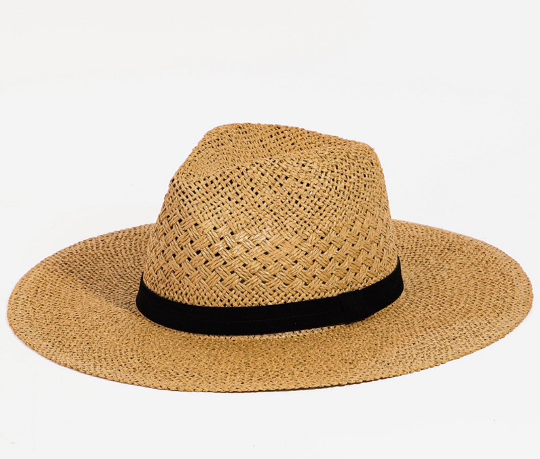 Braided Fedora Sun Hat