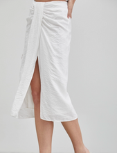 Load image into Gallery viewer, Side Slit Detail Midi Skirt