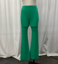 Load image into Gallery viewer, High Waisted Ribbed Flare Pants