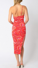 Load image into Gallery viewer, One Shoulder Cut Out Midi Dress