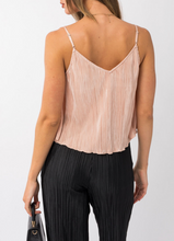 Load image into Gallery viewer, Sleeveless Pleated Tank Top