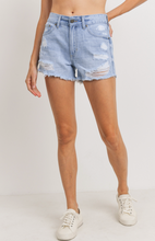 Load image into Gallery viewer, High Rise Distressed Shorts