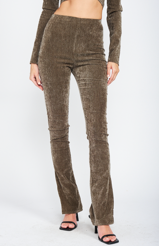 Corduroy Flare Leggings