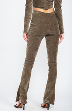 Load image into Gallery viewer, Corduroy Flare Leggings