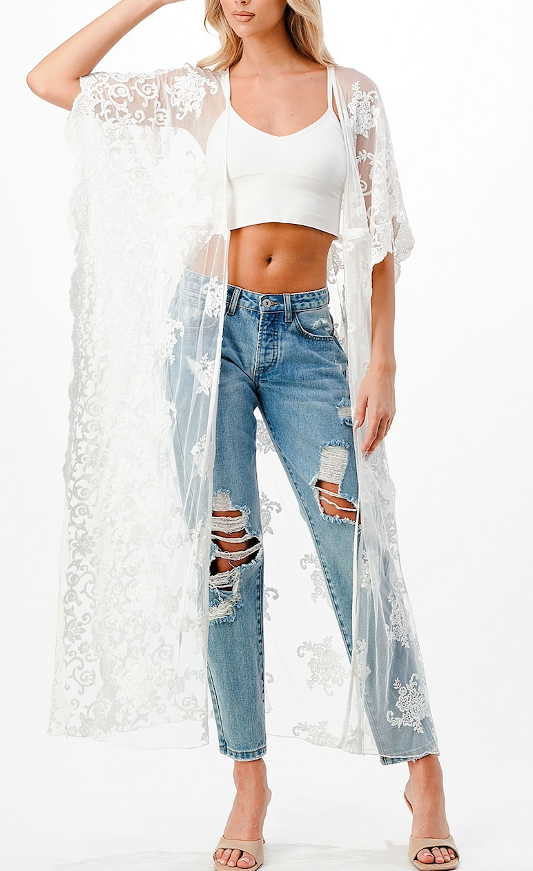 Open Front Kimono