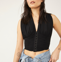 Load image into Gallery viewer, V Neck Ruched Crop Top