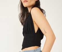 Load image into Gallery viewer, V Neck Ruched Crop Top