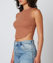 Load image into Gallery viewer, Ribbed Halter Racerback Tank