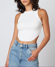 Load image into Gallery viewer, Ribbed Halter Racerback Tank