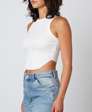 Load image into Gallery viewer, Ribbed Halter Racerback Tank