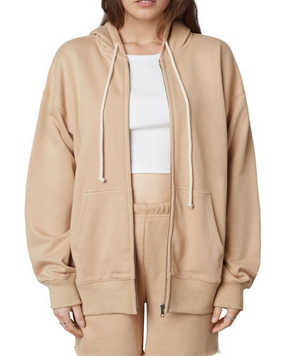 Boyfriend Zip Up Hoodie