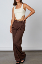 Load image into Gallery viewer, High Waisted Wide Leg Trousers