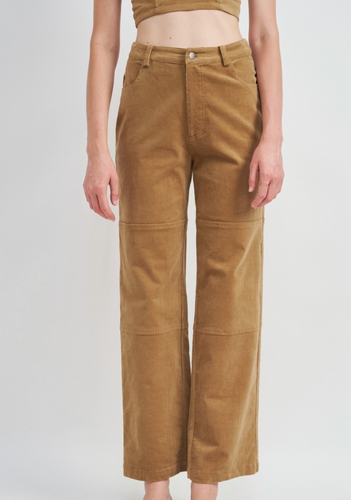 High Waisted Corduroy Pants
