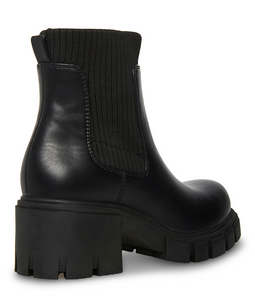 Ribbed Sock Like Ankle Boot