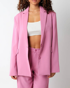 Single Breasted Relaxed Fit Blazer