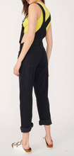 Load image into Gallery viewer, Distressed Tapered Leg Overalls