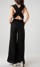 Load image into Gallery viewer, Deep V Cross Back Jumpsuit