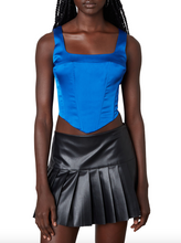 Load image into Gallery viewer, Sleeveless Corset Crop Top