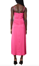 Load image into Gallery viewer, Sleeveless High Slit Midi Dress