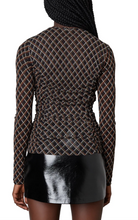 Load image into Gallery viewer, Long Sleeve Mesh Top