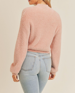 Long Sleeve Mock Neck Sweater