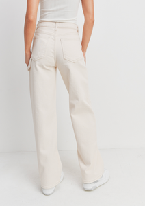 High Rise Wide Leg Cargo Pants